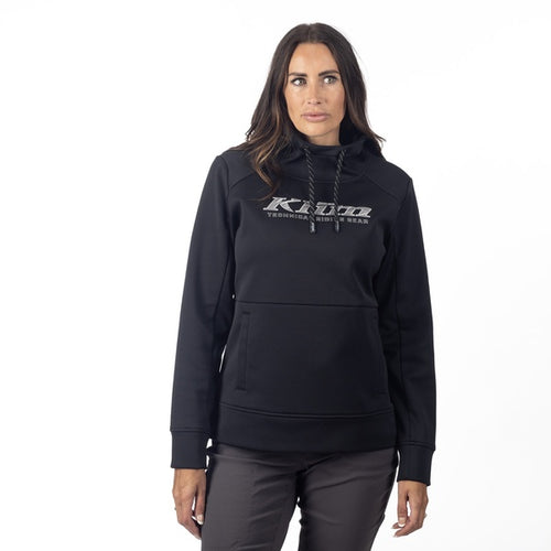 Coton Ouaté Morley Femme/Klim/noir, de face