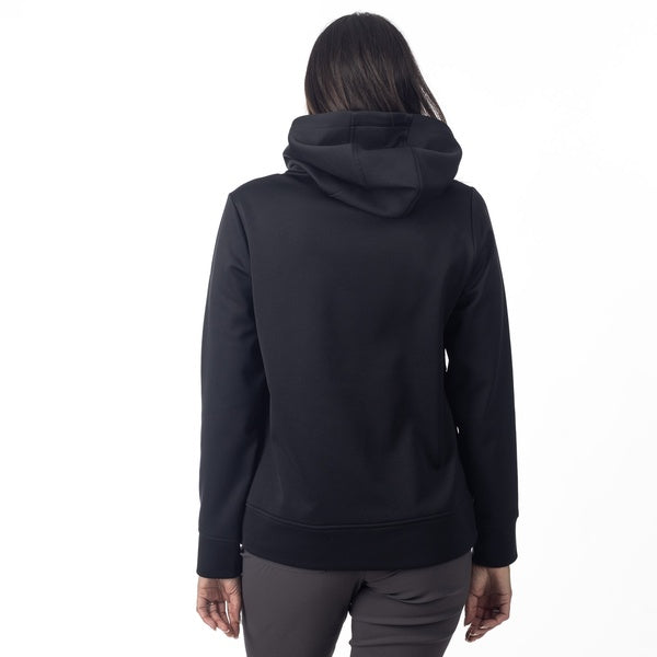 Coton Ouaté Morley Femme/Klim/noir, de dos