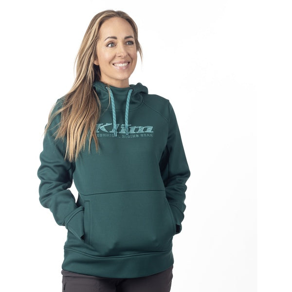 Coton Ouaté Morley Femme/Klim/vert, de face