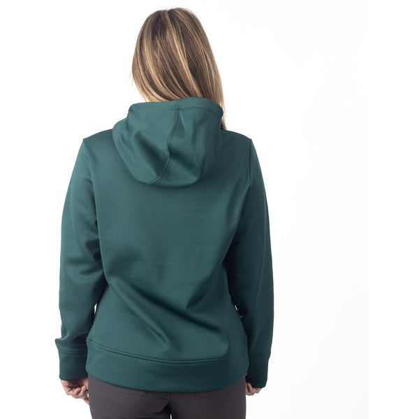 Coton Ouaté Morley Femme/Klim/vert, de dos