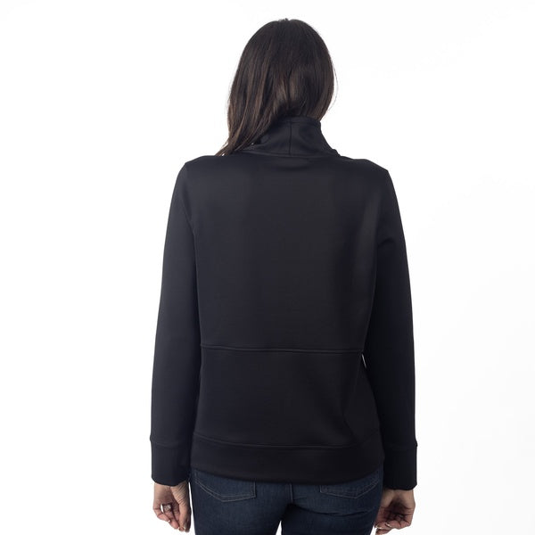 Coton Ouaté Catlin Peak Femme/Klim/noir, de dos