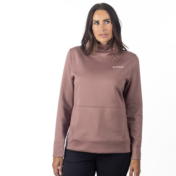 Coton Ouaté Catlin Peak Femme/Klim/mauve, de face