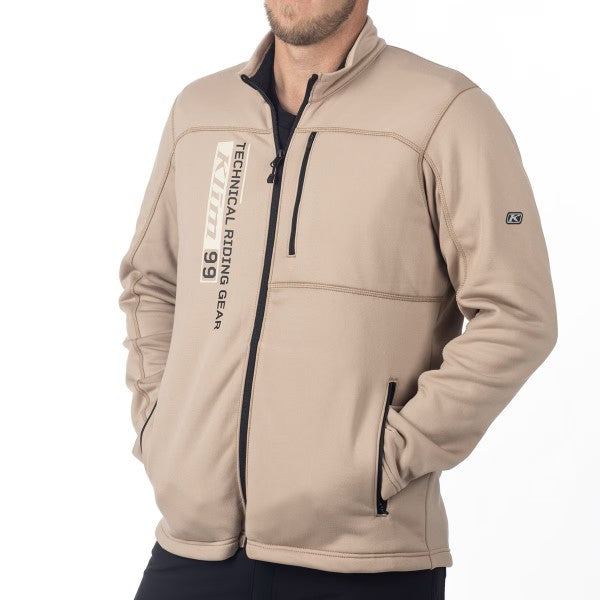 Manteau Inferno Graphic Beige, de face
