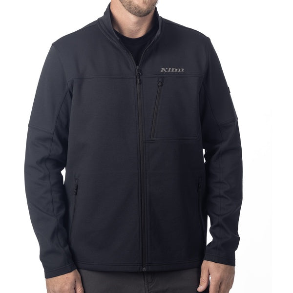 Manteau Bryce Point/Klim/noir, de face