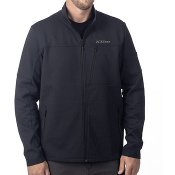 Manteau Bryce Point/Klim/noir, de face
