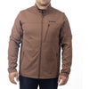 Manteau Bryce Point/Klim/brun, de face