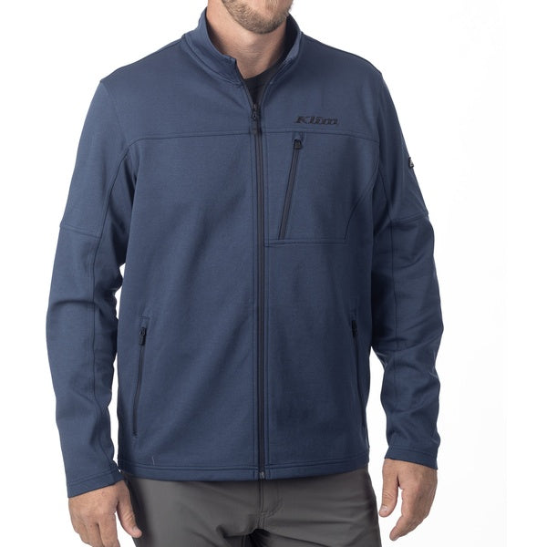 Manteau Bryce Point/Klim/bleu, de face