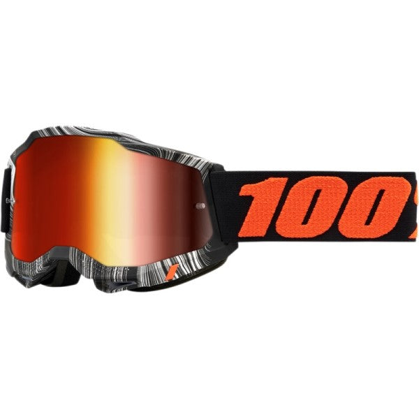 Lunettes de Motocross Accuri 2 à Lentille Miroir Orange/Noir