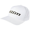 Casquette Performance Klim Corp/Klim/blanc ;Noir, de face