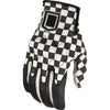 Gants de Moto Airform Slabtown Noir/Blanc de l'extérieur