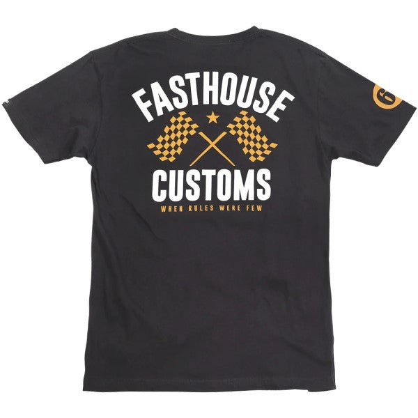 T-Shirt Trick Noir/Or de dos