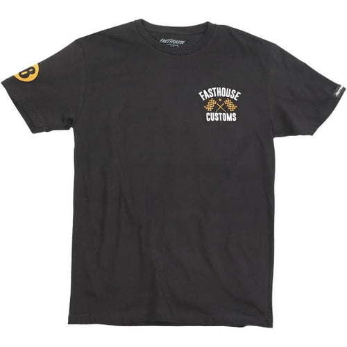 T-Shirt Trick Noir/Or de face