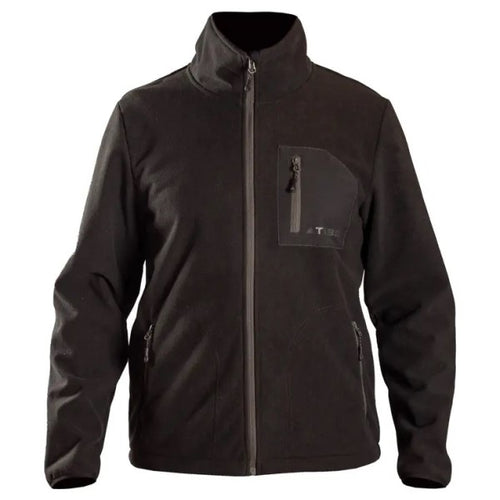 Manteau Teda Coupe vent  Noir, de face