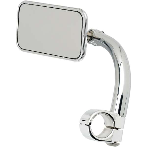 Rétroviseurs Utilitaires avec Support à Pince Rectangle 7/8" Chrome