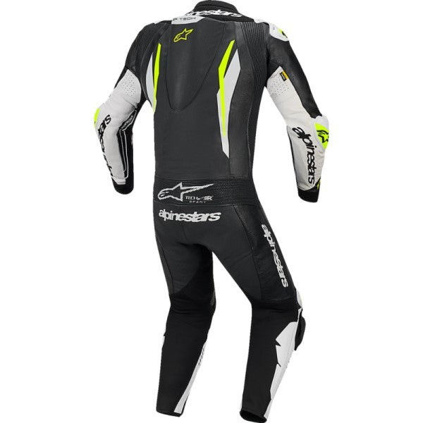 Ensemble de Moto GP Tech V5 Noir/Vert, Dos