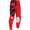 Pantalon de Motocross Launchmode Forge Junior Thor rouge, de face