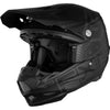 Casque de Motocross ATR-2 Noir incliné de droite