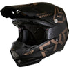 Casque de Motocross ATR-2 Noir/Cuivre incliné de droite