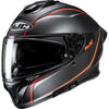 Casque Intégral de Moto C71 QUEZ Noir/Rouge