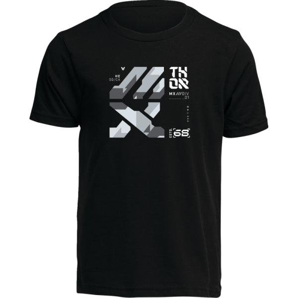 T-Shirt Brave Junior Thor noir, de face