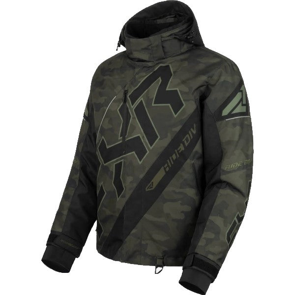 Manteau de Motoneige CX camo, de face