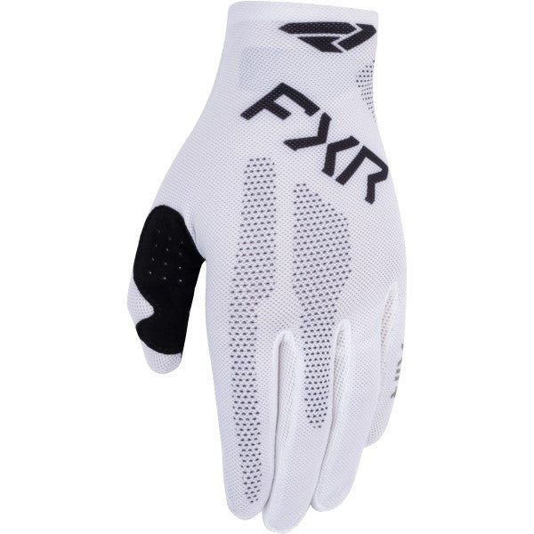 Gants de Motocross Pro-Fit Air Blanc/Noir de l'extérieur