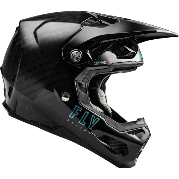 Casque de Motocross  Formula Carbon Noir, côté droit