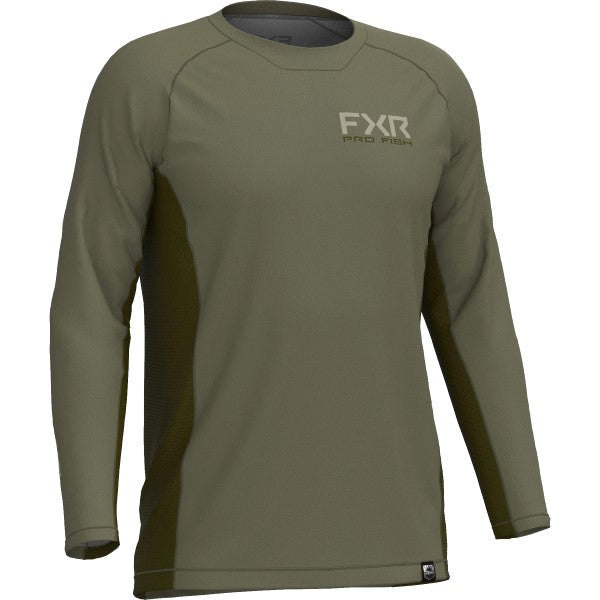 Chandail Derby Air UPF Vert de face