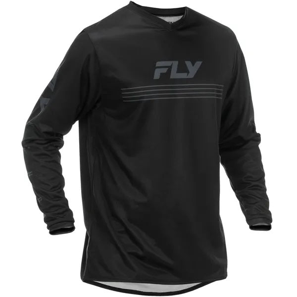Chandail de Motocross Universal/Fly/noir, de face