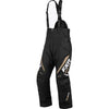 Pantalon de Motoneige Team FX noir brun, de face