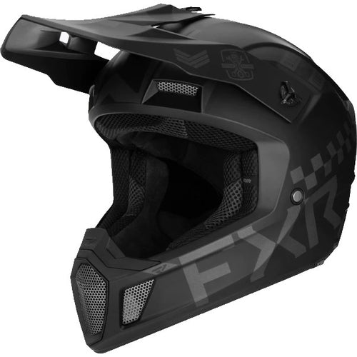 Casque de Motocross Gladiator Clutch Noir