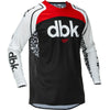 Chandail de Motocross Evolution DST DBK/noir/rouge/blanc, de face