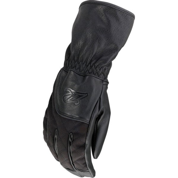 Gants de Moto Recoil II Femme Noir de l'extérieur