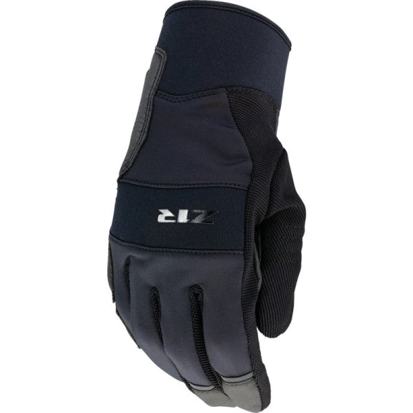 Gants de Moto Billet Noir de l'extérieur