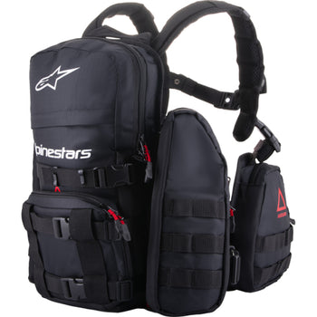Sac de Motocross Techdura Tactical Enduro Alpinestars noir, avant