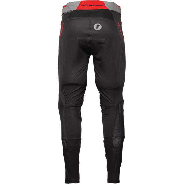 Pantalon de Vélo Intense Thor Noir/Gris/Rouge, de dos