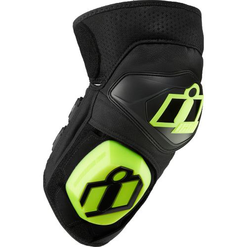 Protège-Genoux de Moto Cloverleaf 2 Noir/Vert