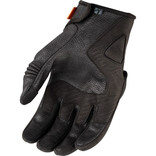 Gants de Moto Contra 3 Noir de l'intérieur