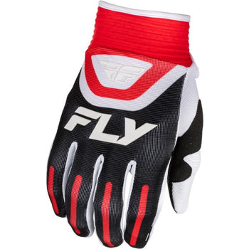 Gants de Motocross F-16 Noir/Blanc/Rouge de l'extérieur