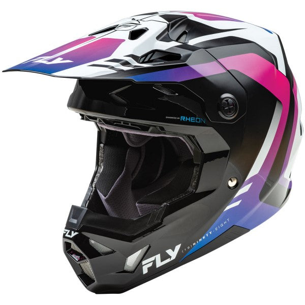 Casque de Motocross Fly Racing Formula CP Krypton Junior Noir Mauve