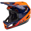 Casque de Vélo Intégral Fly Racing Rayce Bleu Orange