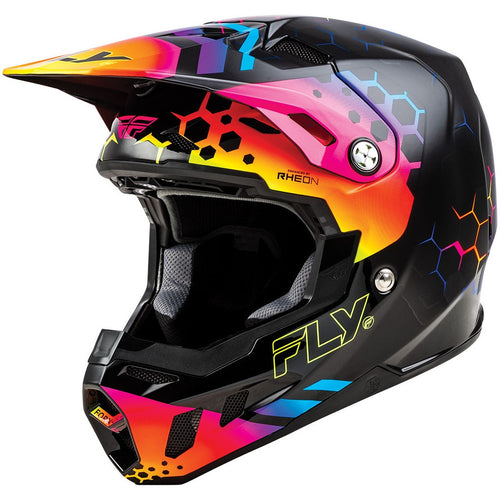 Casque de Motocross Fly Racing Formula CC Tektonic Noir Sunset