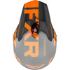 Palette de Motocross Torque Team Noir/Orange de dessus