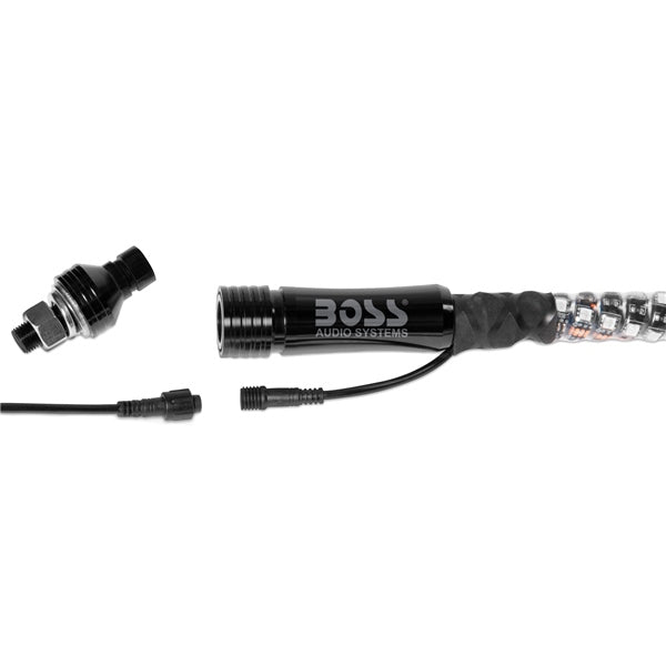 360° RGB LED Whip Antenna