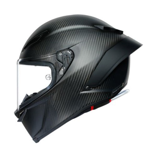 Casque Intégral de Moto PISTA GP RR Mono Iridium Carbone Noir mat, côté gauche