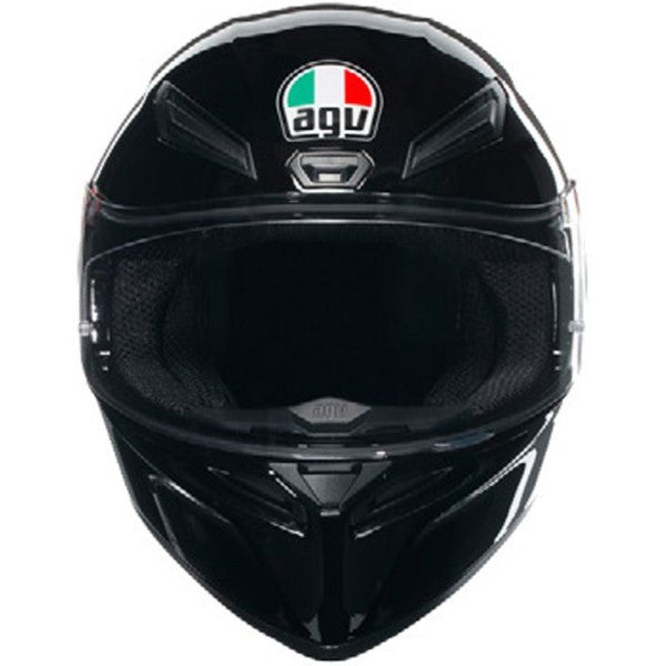 Casque Intégral de Moto K1 S Mono Noir de devant