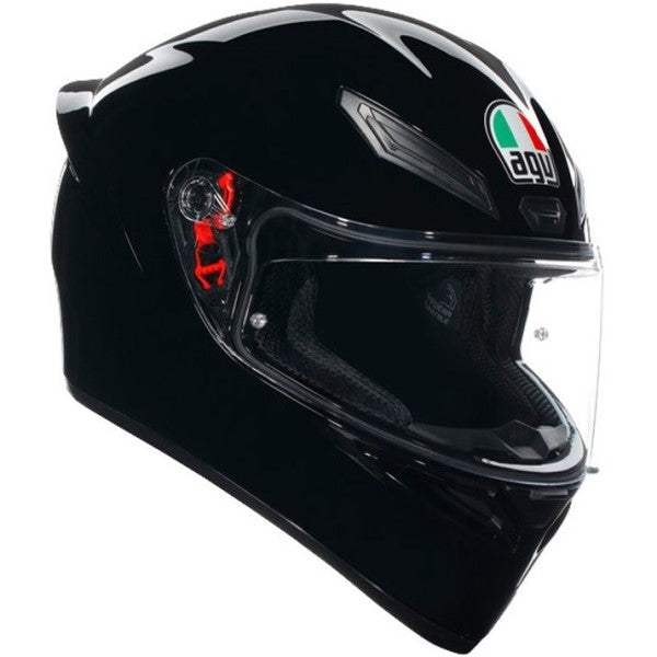 Casque Intégral de Moto K1 S Mono Noir de gauche