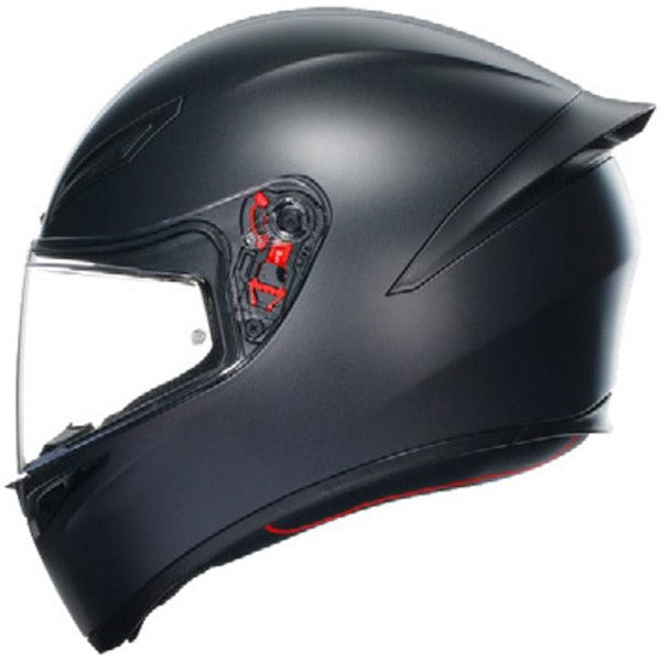 Casque Intégral de Moto K1 S Mono Noir Mat de droite