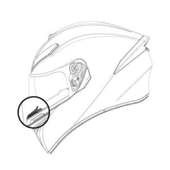 Déflecteur d'Haleine pour Casques K-5S