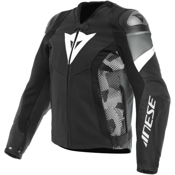 Manteau de Moto Avro 5 Noir/Blanc/Gris